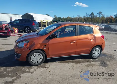 2018 Mitsubishi Mirage Es z USA, uszkodzony, nr VIN ML32A3HJ2JH000270